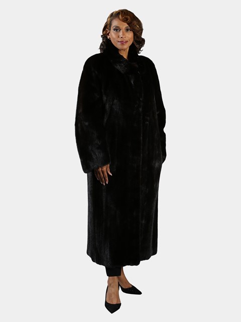 Woman's Ranch Mink Fur Coat