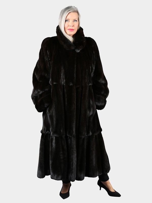 Woman's Fendi Natural Ranch Mink Fur Coat