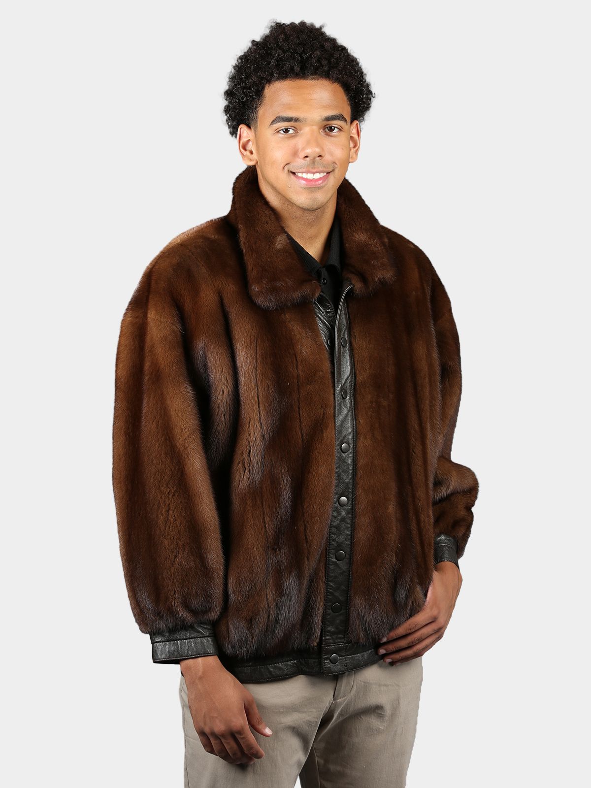 Natural faux fur jacket hotsell