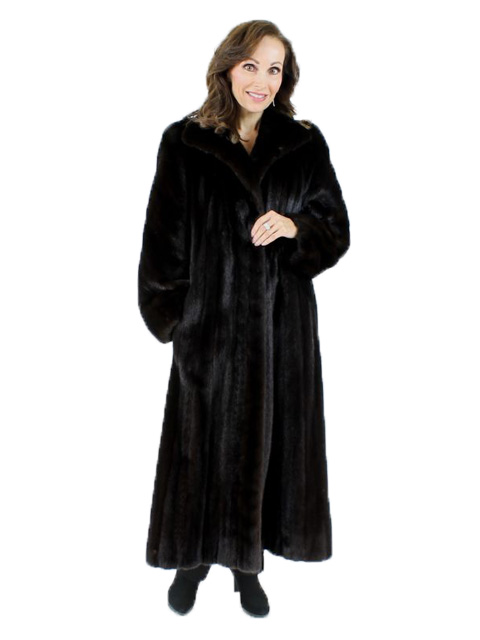 Belted Demibuff Mink Coat | Estate Furs | Carmel, Indiana