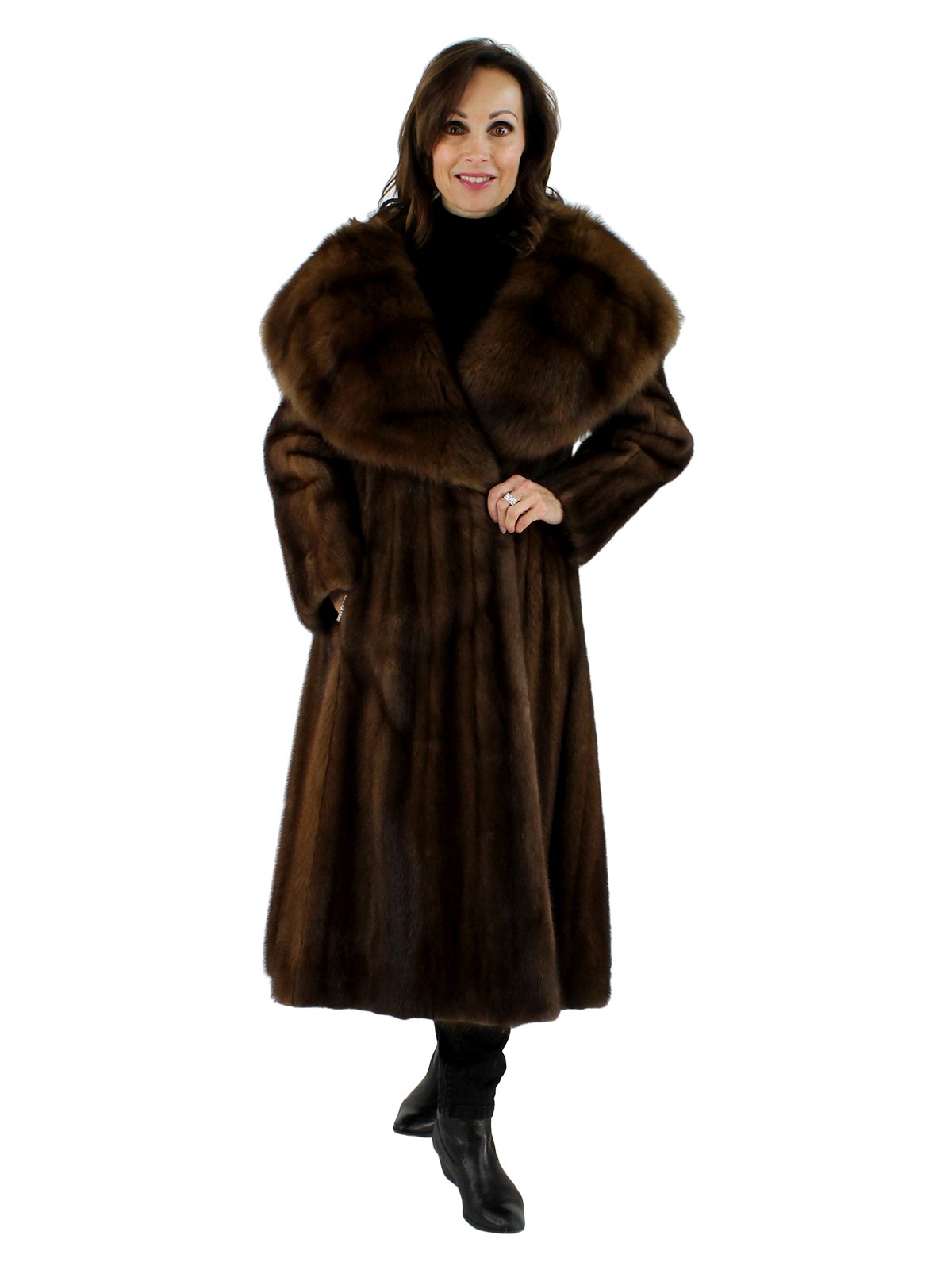 Mink Coat Value >> Lunaraine Mink Fur Coat w/ Sable Collar - Women's Small ... Mink Coat Value >> Lunaraine Mink Fur Coat w/ Sable Collar - Women's Small ...