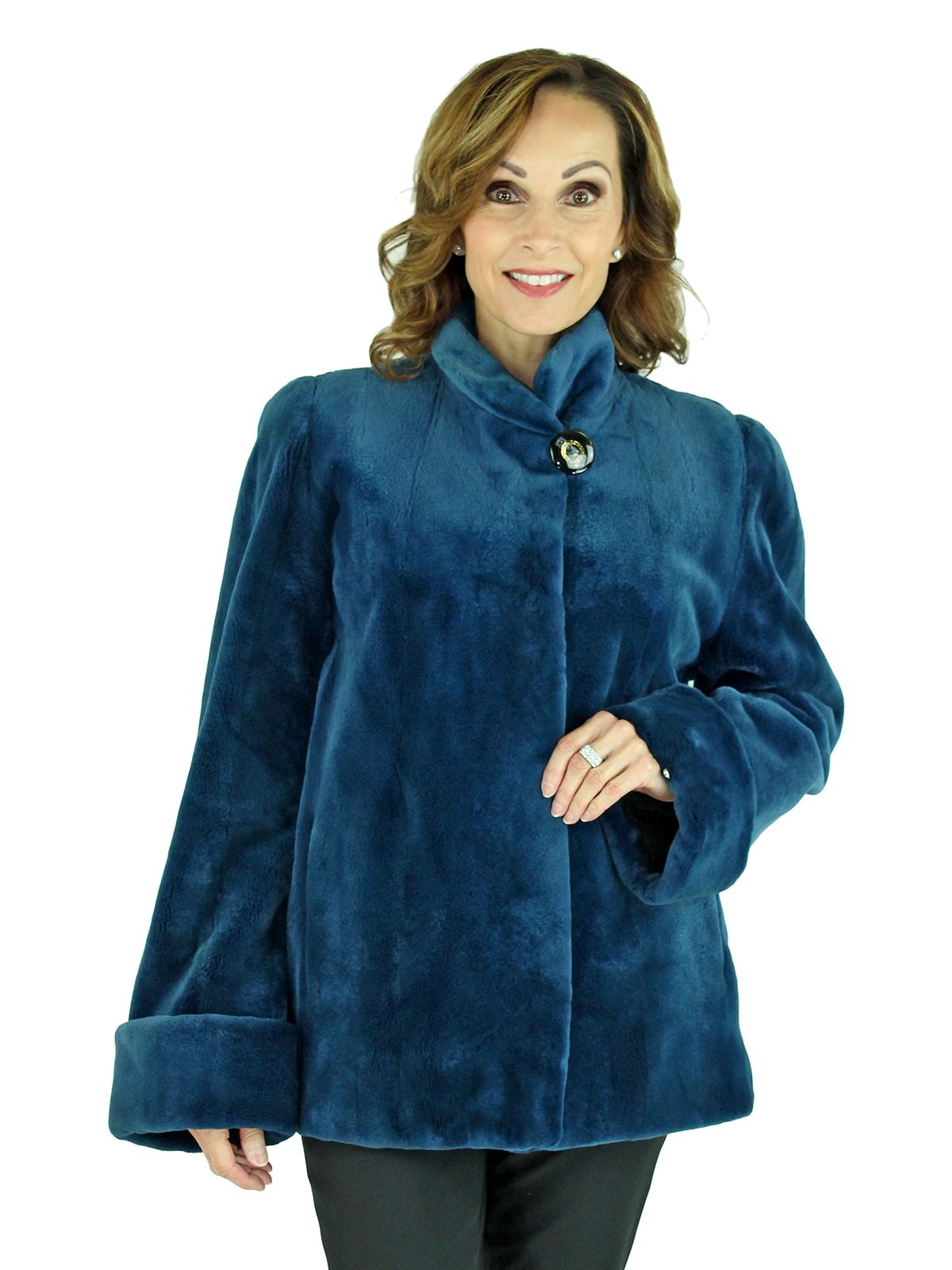 Black Diamond Ranch Female Mink Fur Coat - Womens Fur 