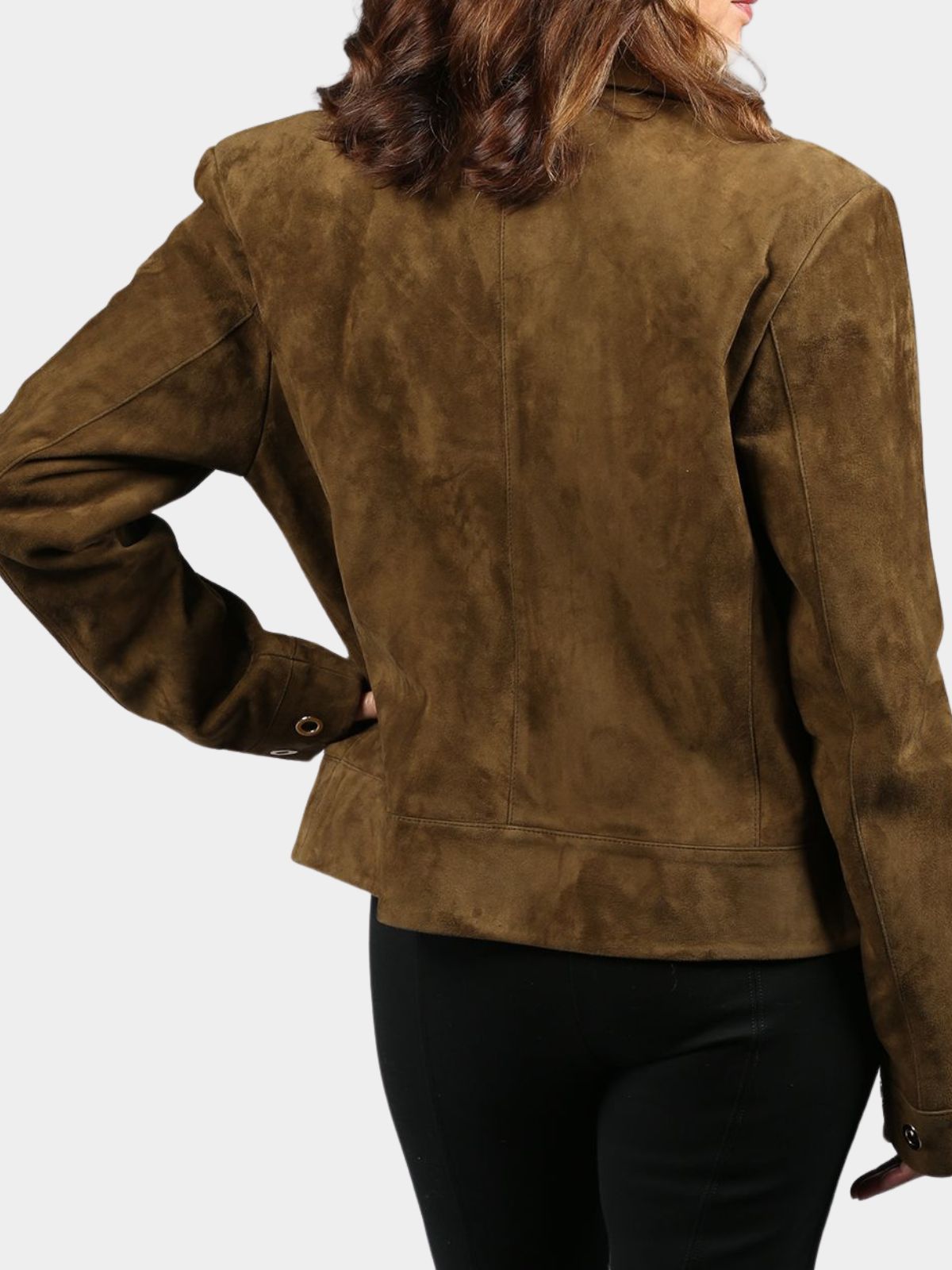 Woman's Willow Suede Leather Jacket