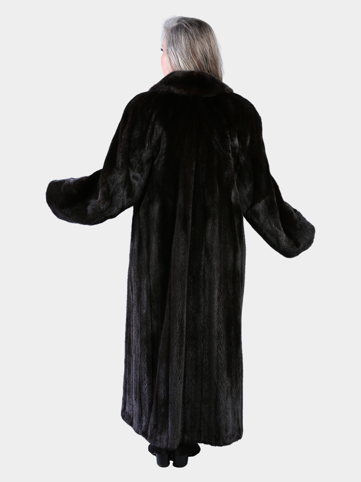 Woman's Natural Ranch Female Mink Fur Coat