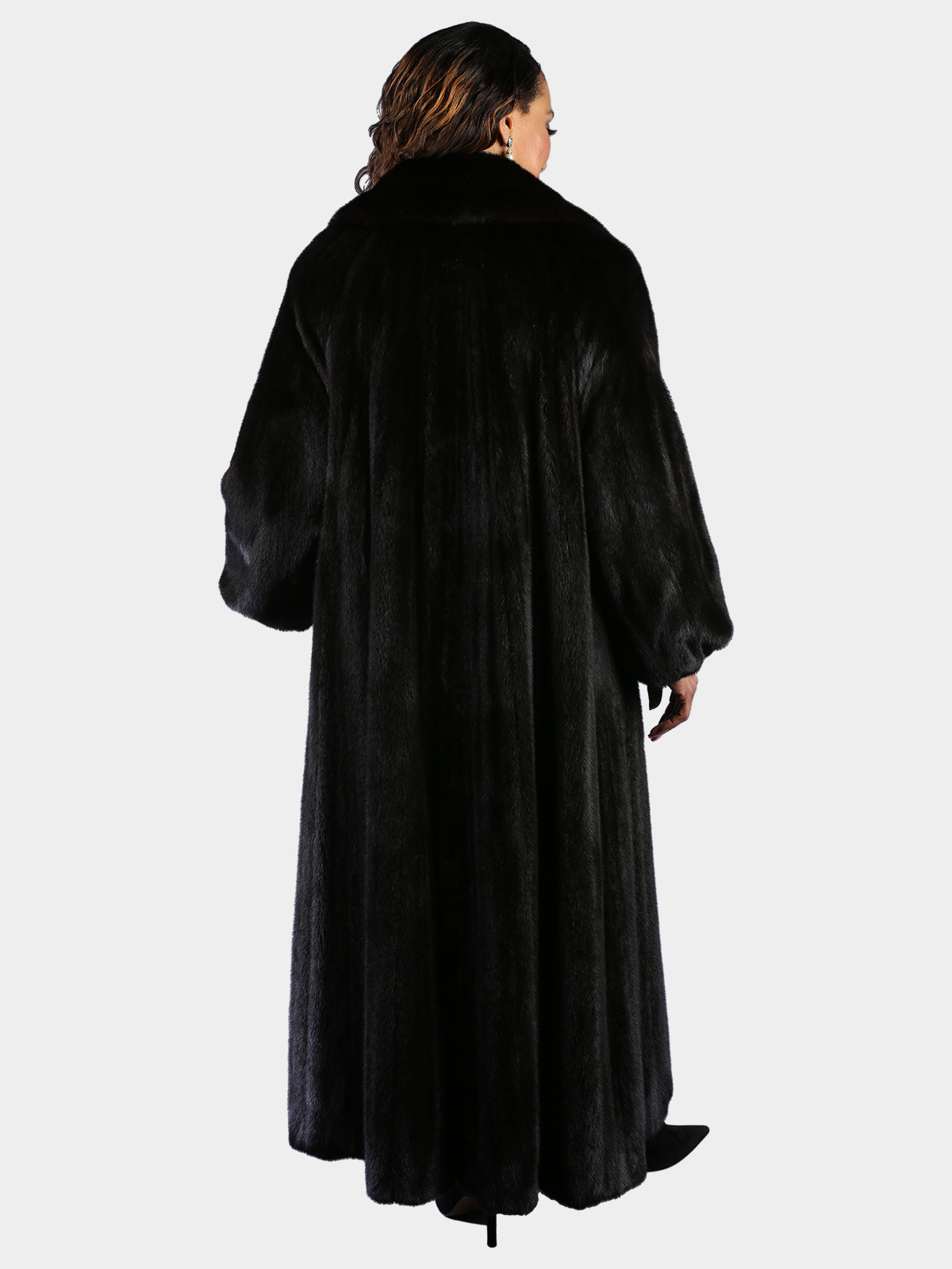 Woman's Natural Ranch Female Mink Fur Coat