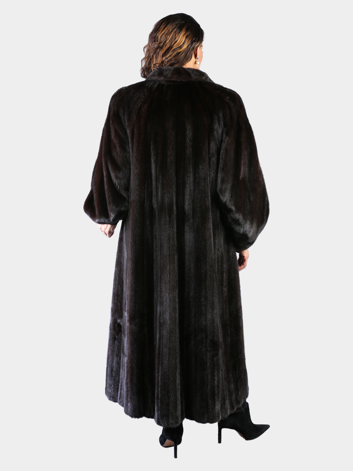 Woman's Natural Ranch Female Mink Fur Coat