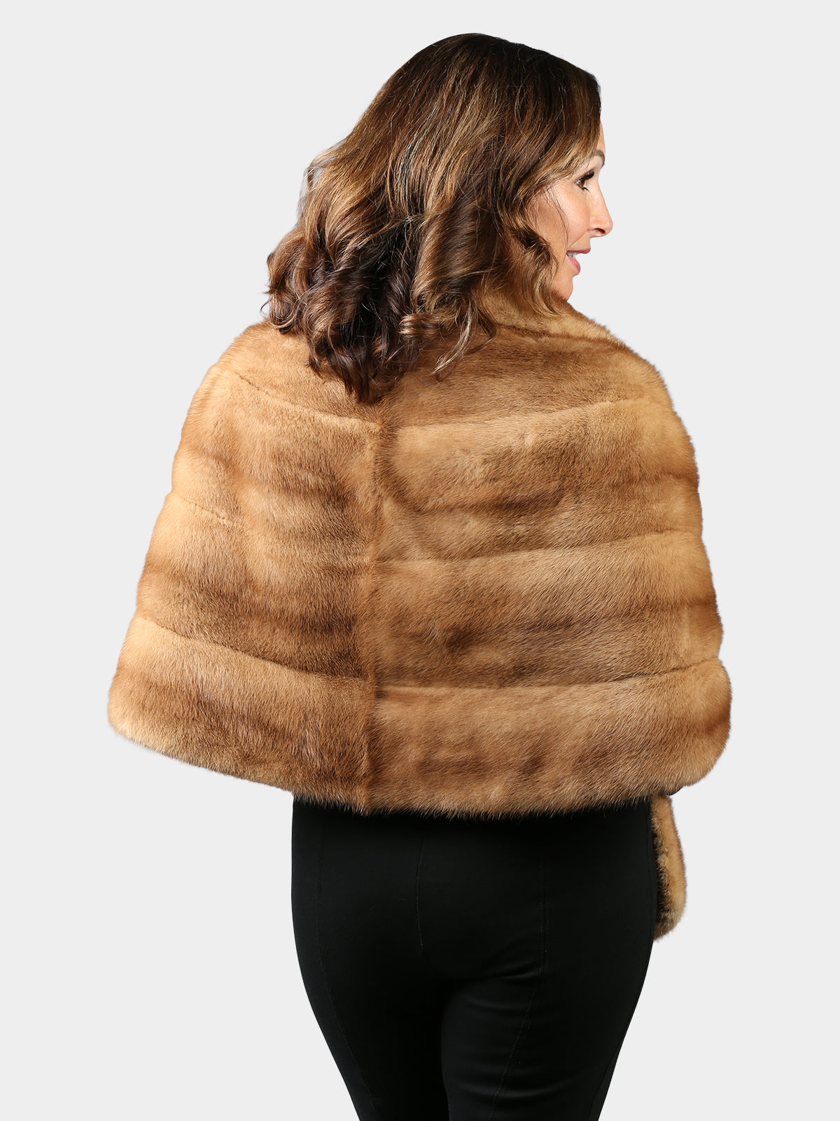 Woman's Lunaraine Vintage Female Mink Fur Stole