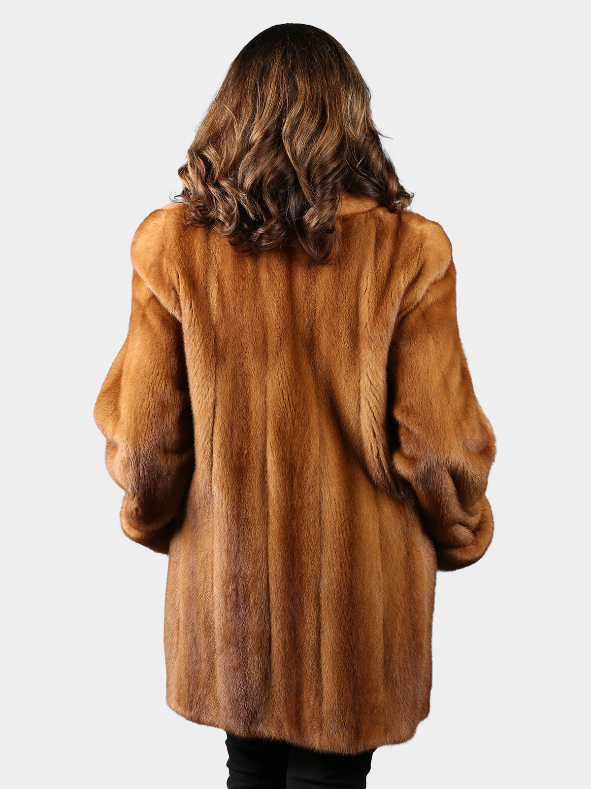 Woman's Whiskey Female Mink Fur Stroller