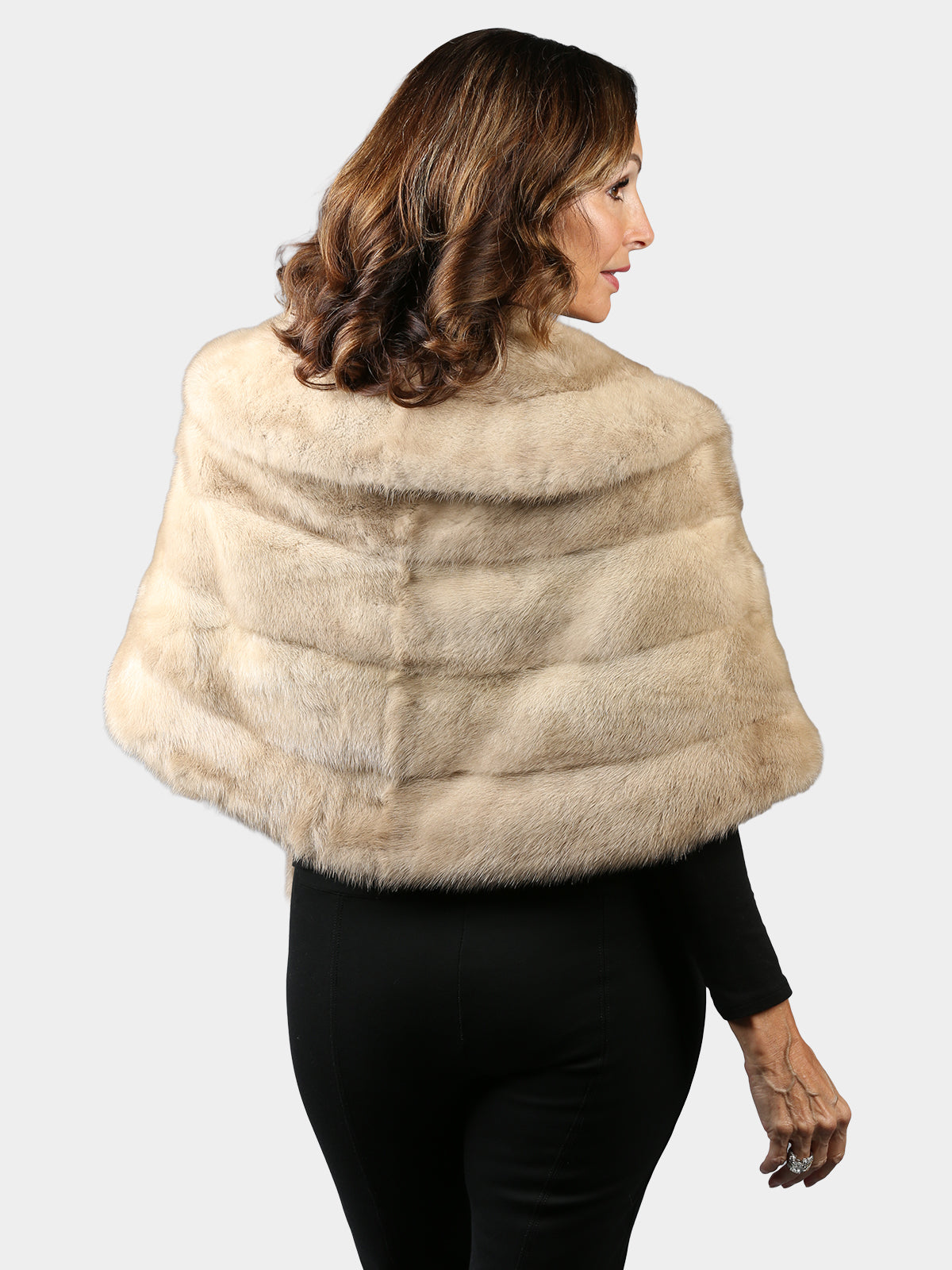 Woman's Breath of Spring Vintage Mink Fur Stole