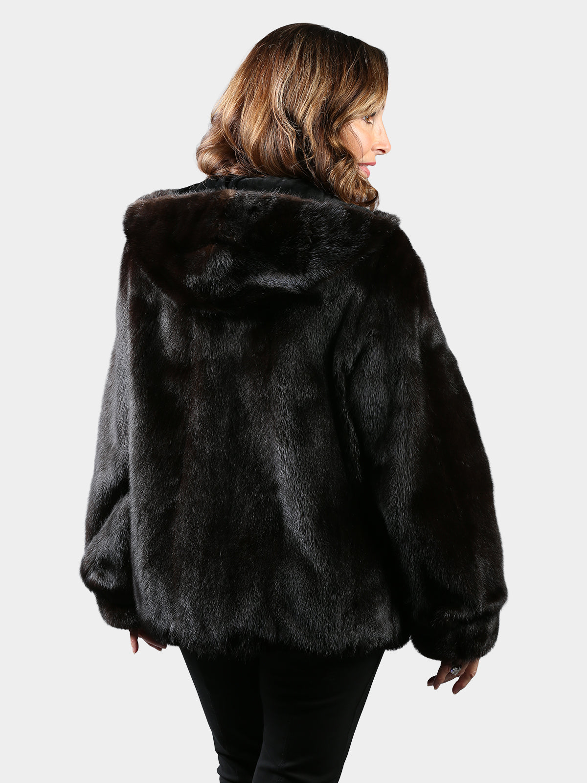 Woman's Ranch Mink Fur Parka