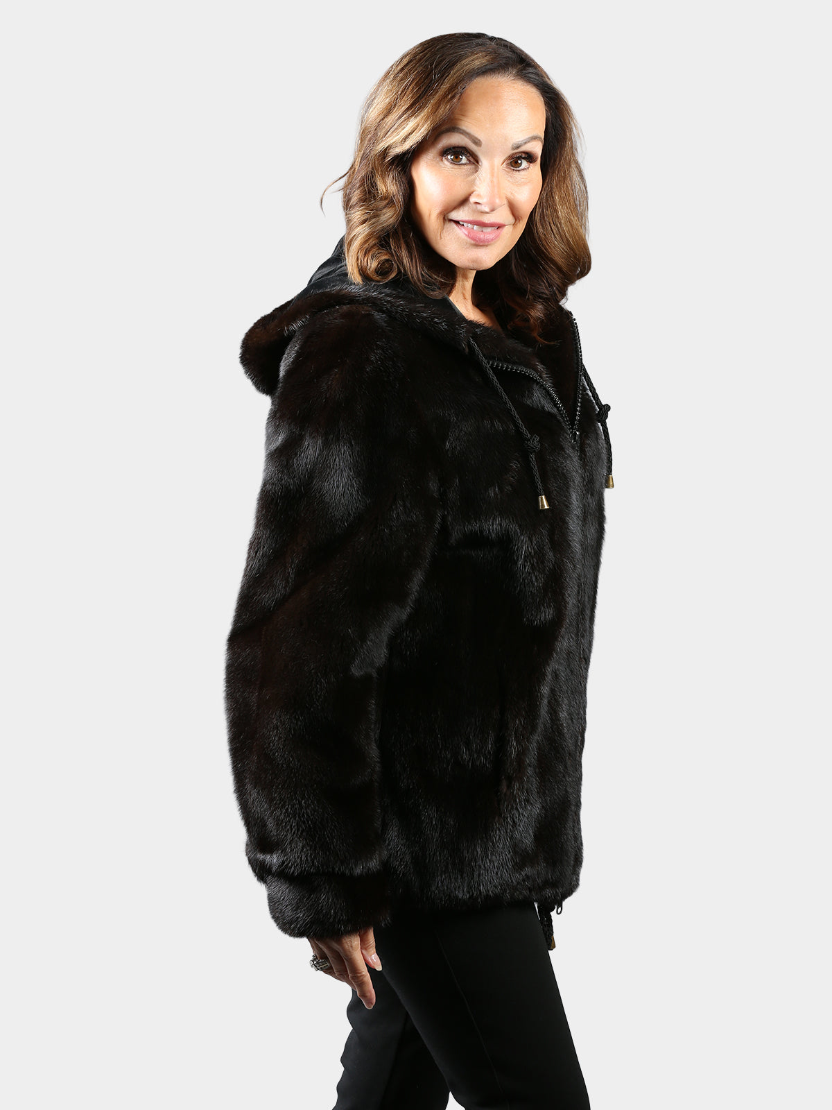 Woman's Ranch Mink Fur Parka