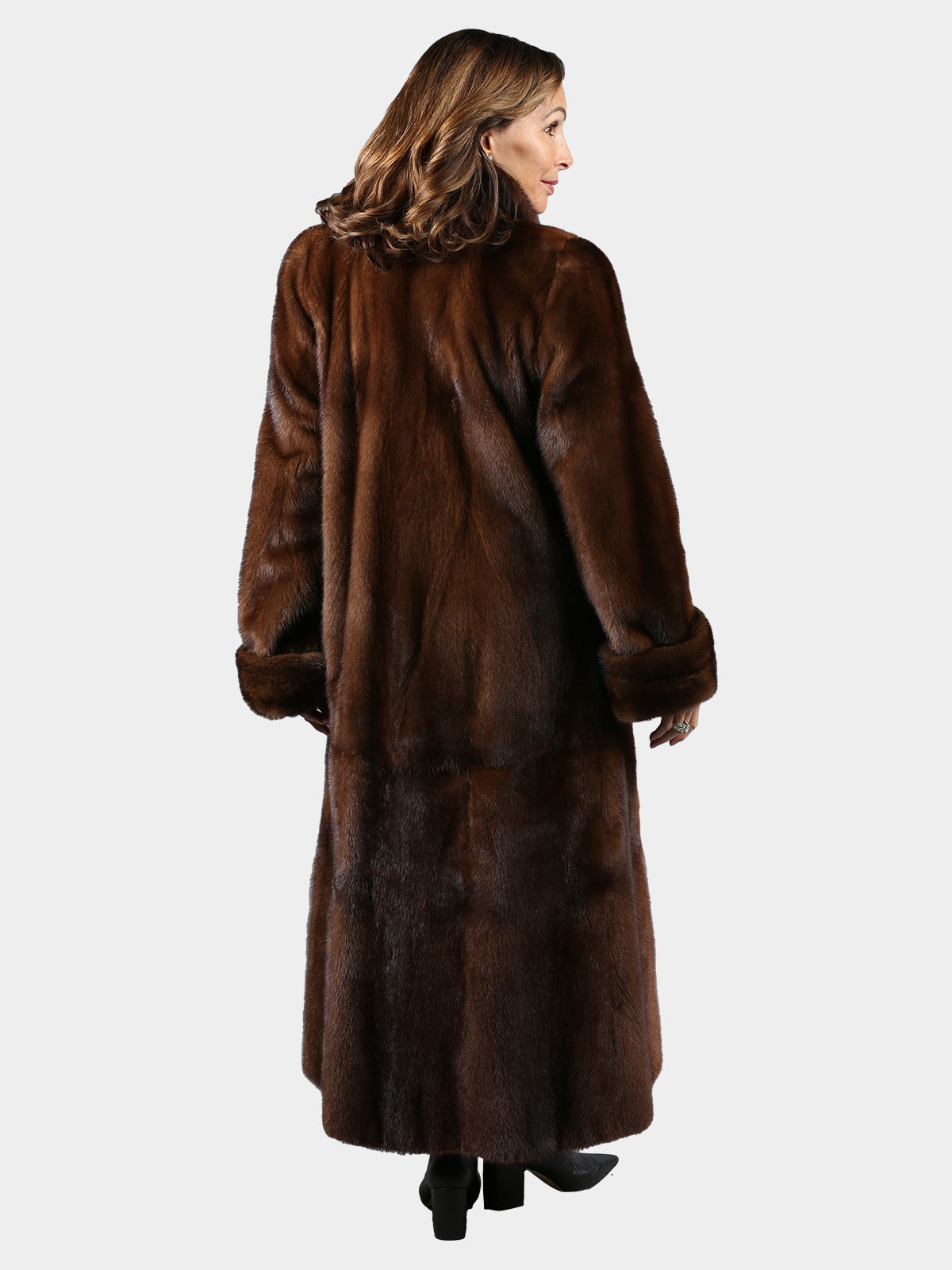 Woman's Demi Buff Female Mink Fur Coat
