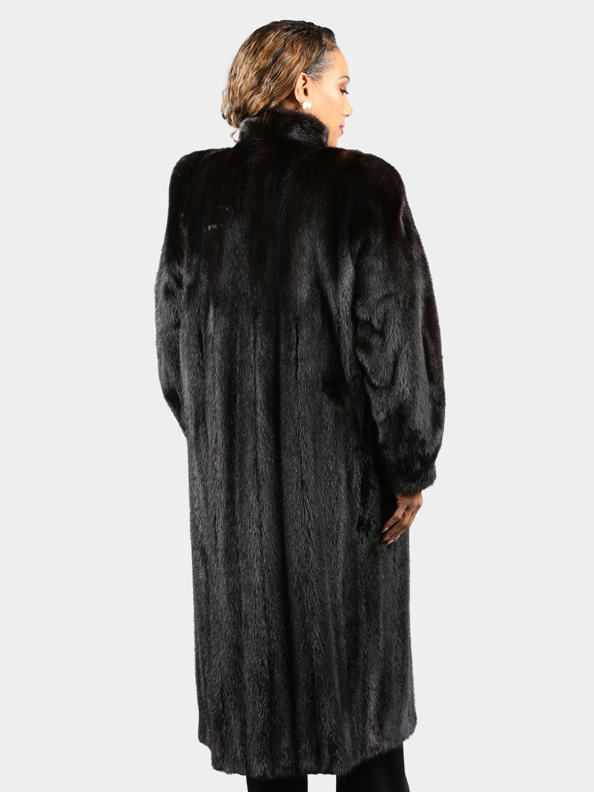 Woman's Ranch Mink Fur Coat
