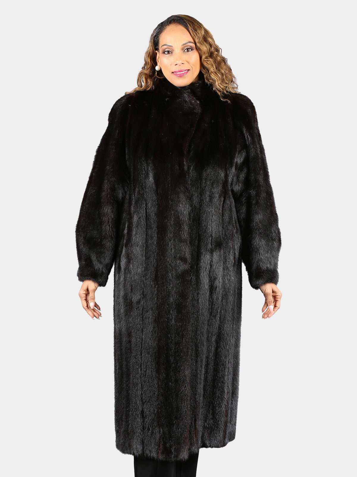 Woman's Ranch Mink Fur Coat