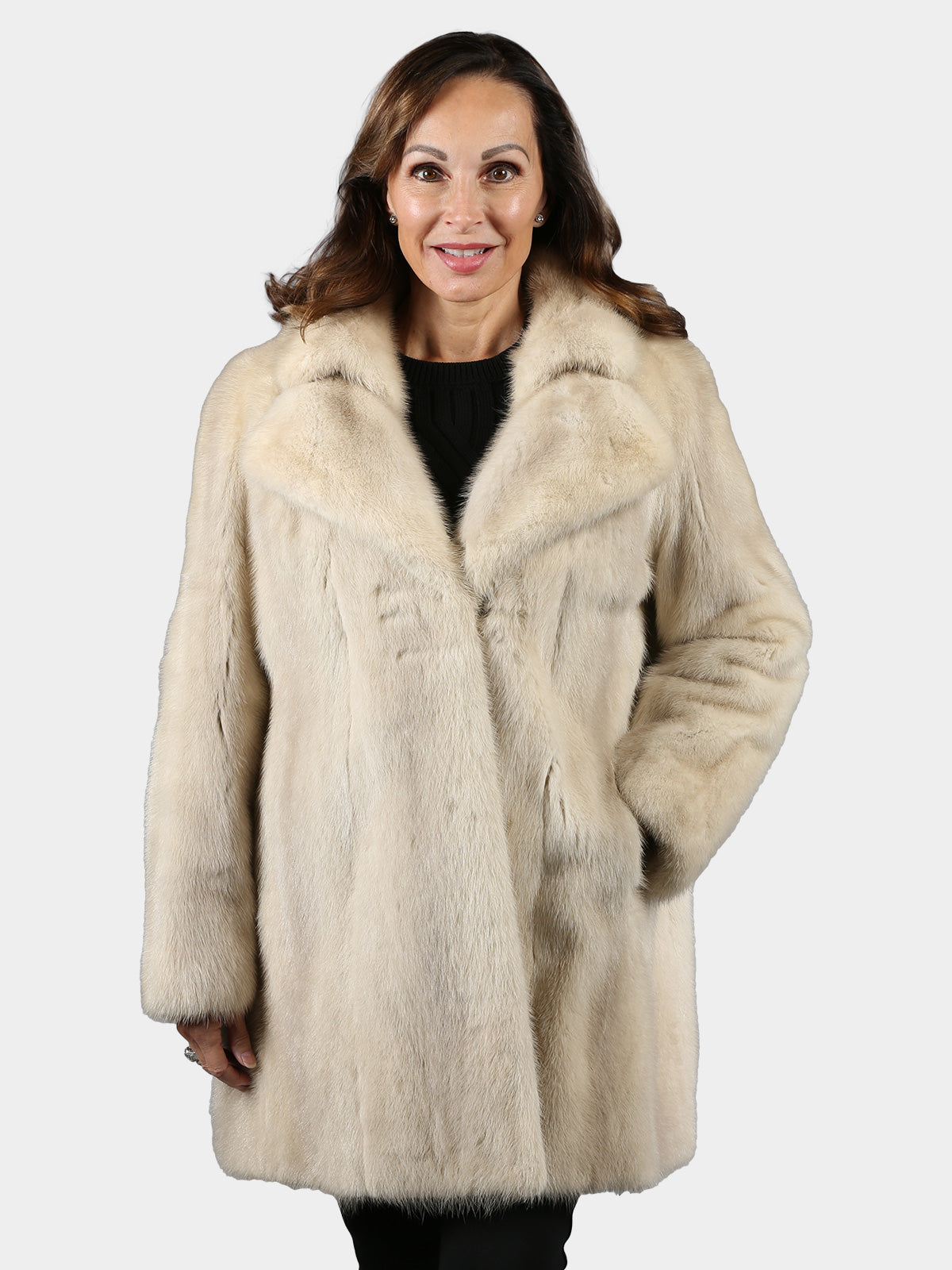 Woman's Vintage Azurene Mink Fur Stroller