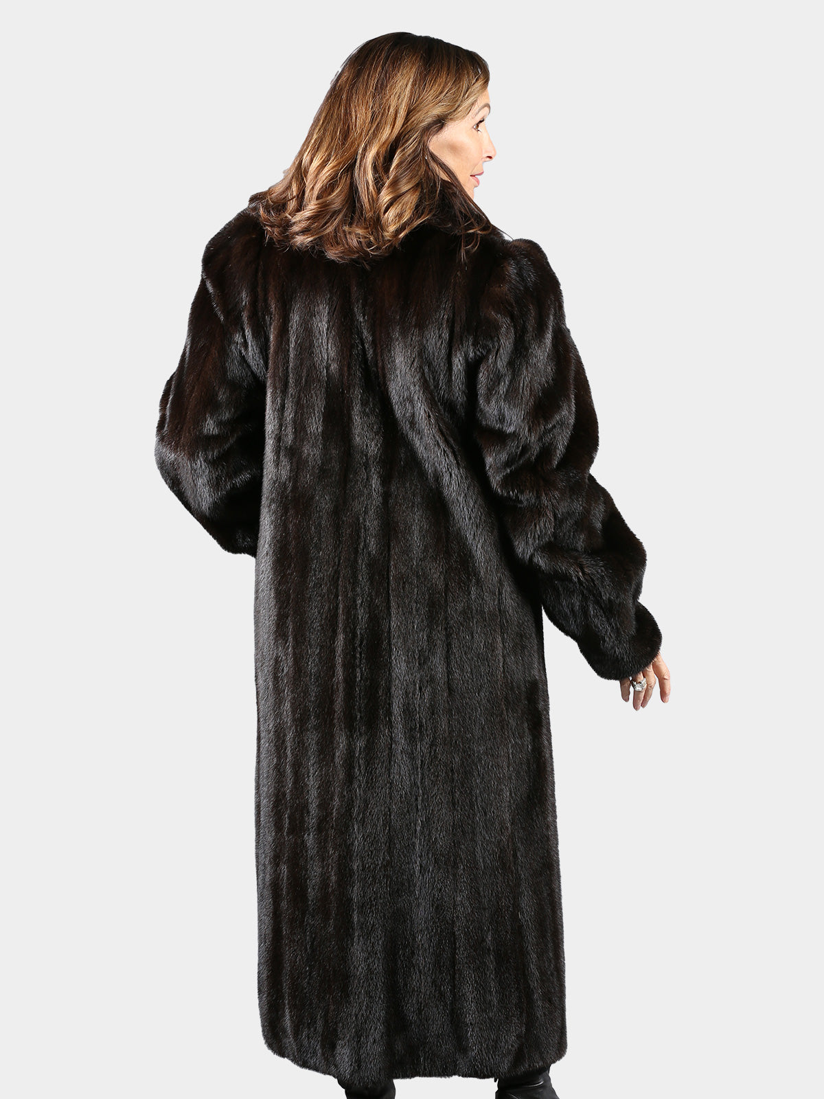 Woman's Ranch Mink Fur Coat