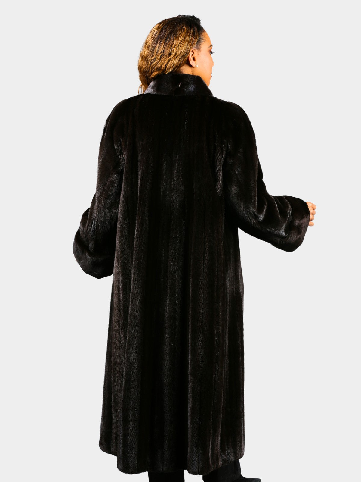 Woman's Ranch Female Mink Fur Coat