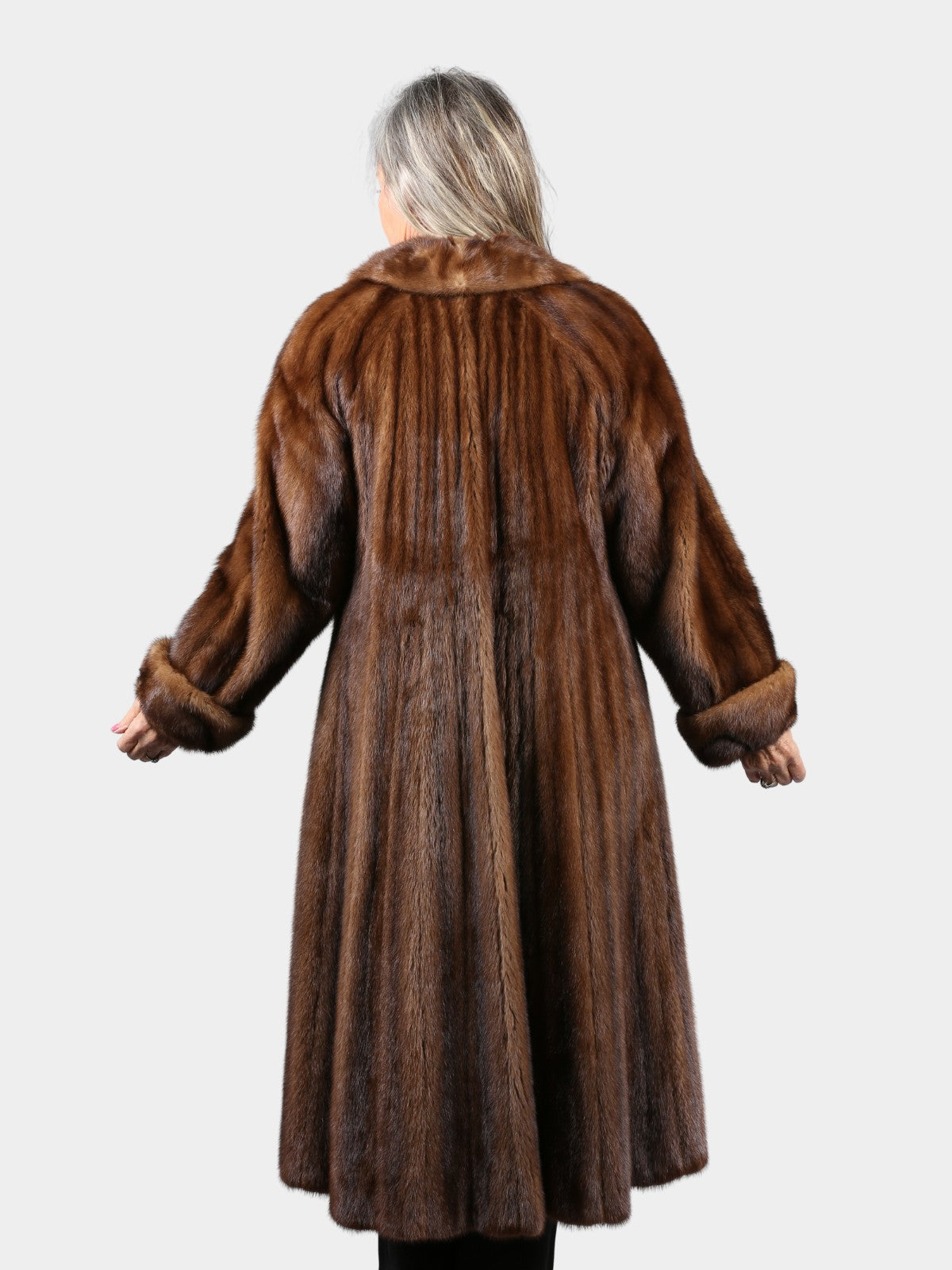 Woman's Demi Buff Female Mink Fur Coat