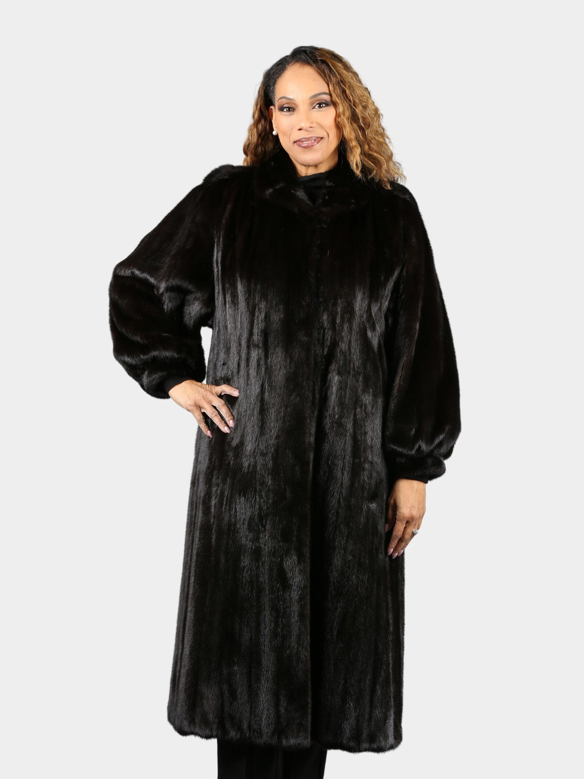 Woman's Ranch Female Mink Fur Coat by Scaasi