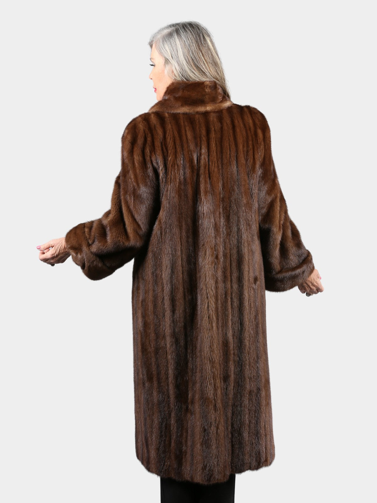 Woman's Demi Buff Female Mink Fur Coat