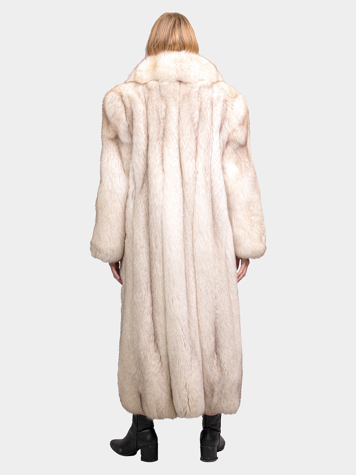 Women's Blue Fox Coat