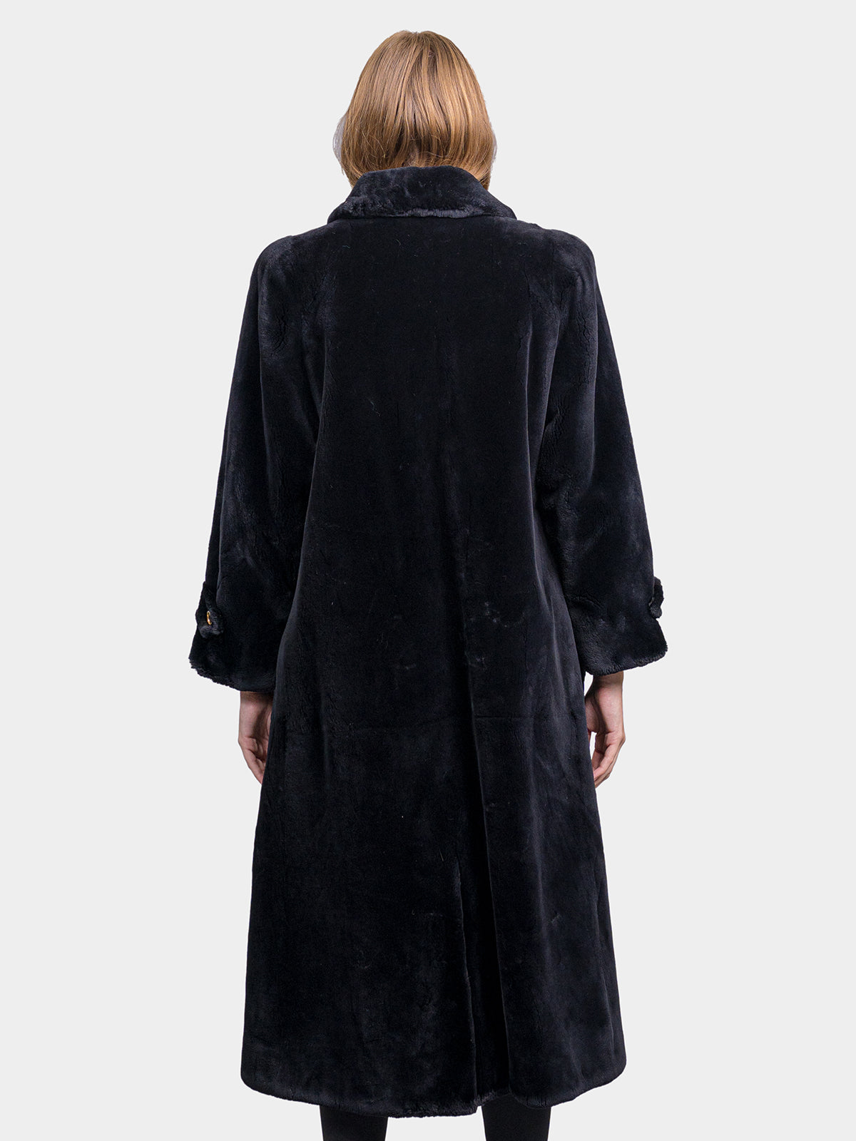 Women's Onyx Sheared Beaver Coat