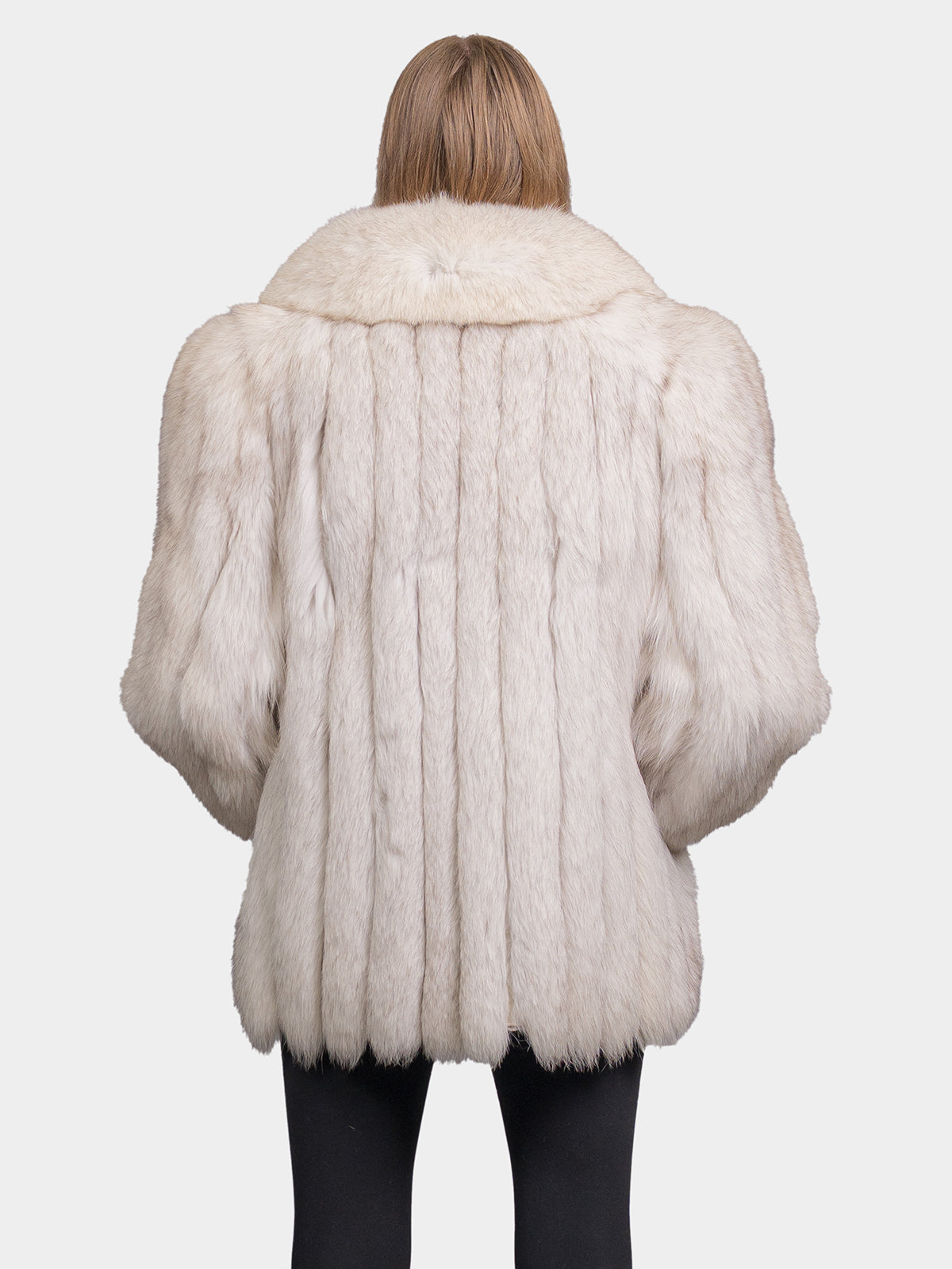 Women's Blue Fox Jacket