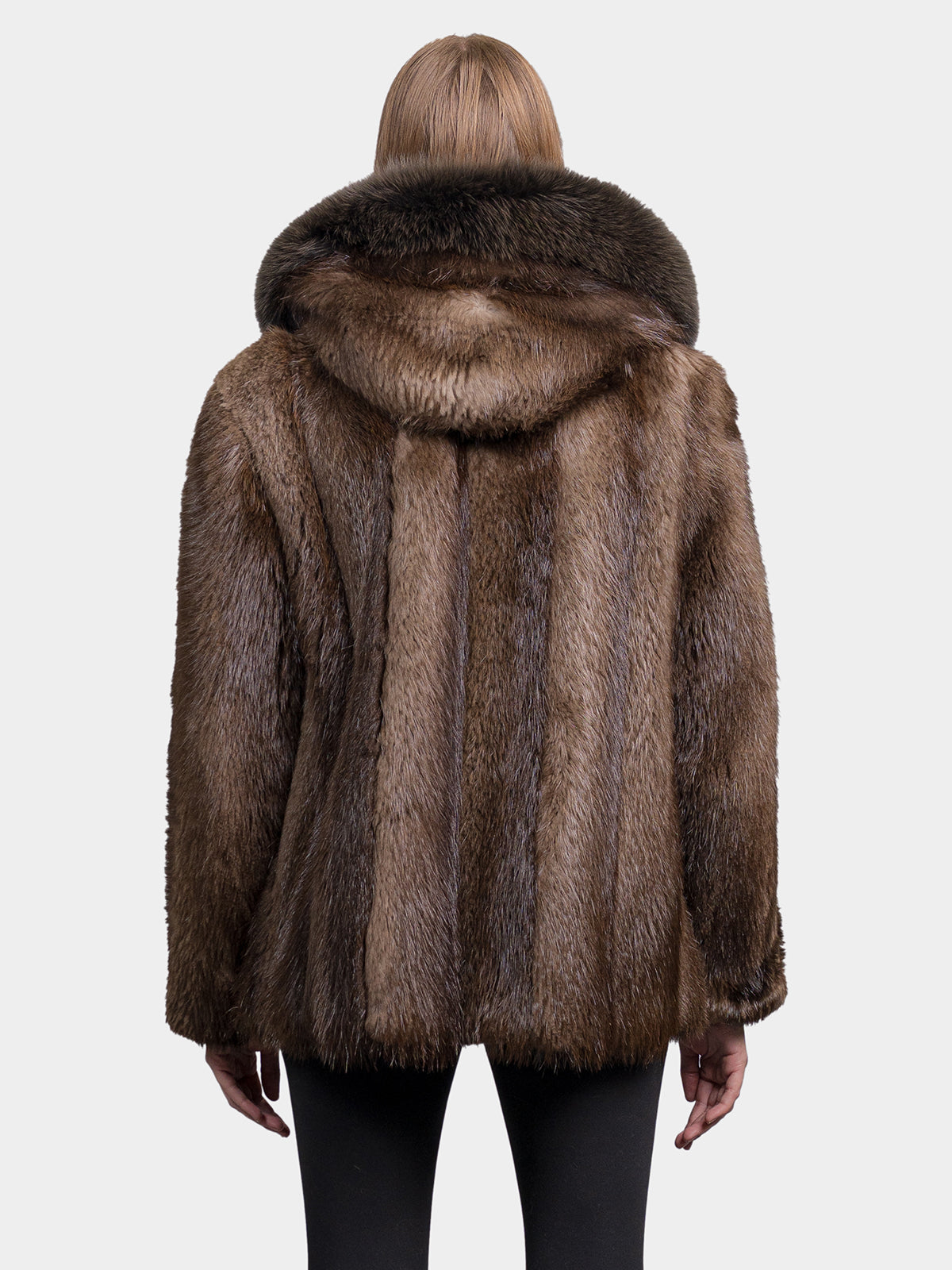 Women's Long Haired Beaver Jacket