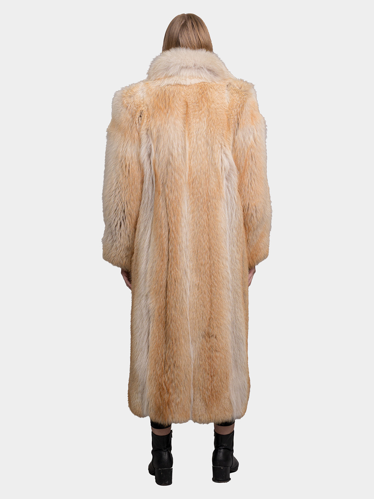 Women's Natural Coyote Coat
