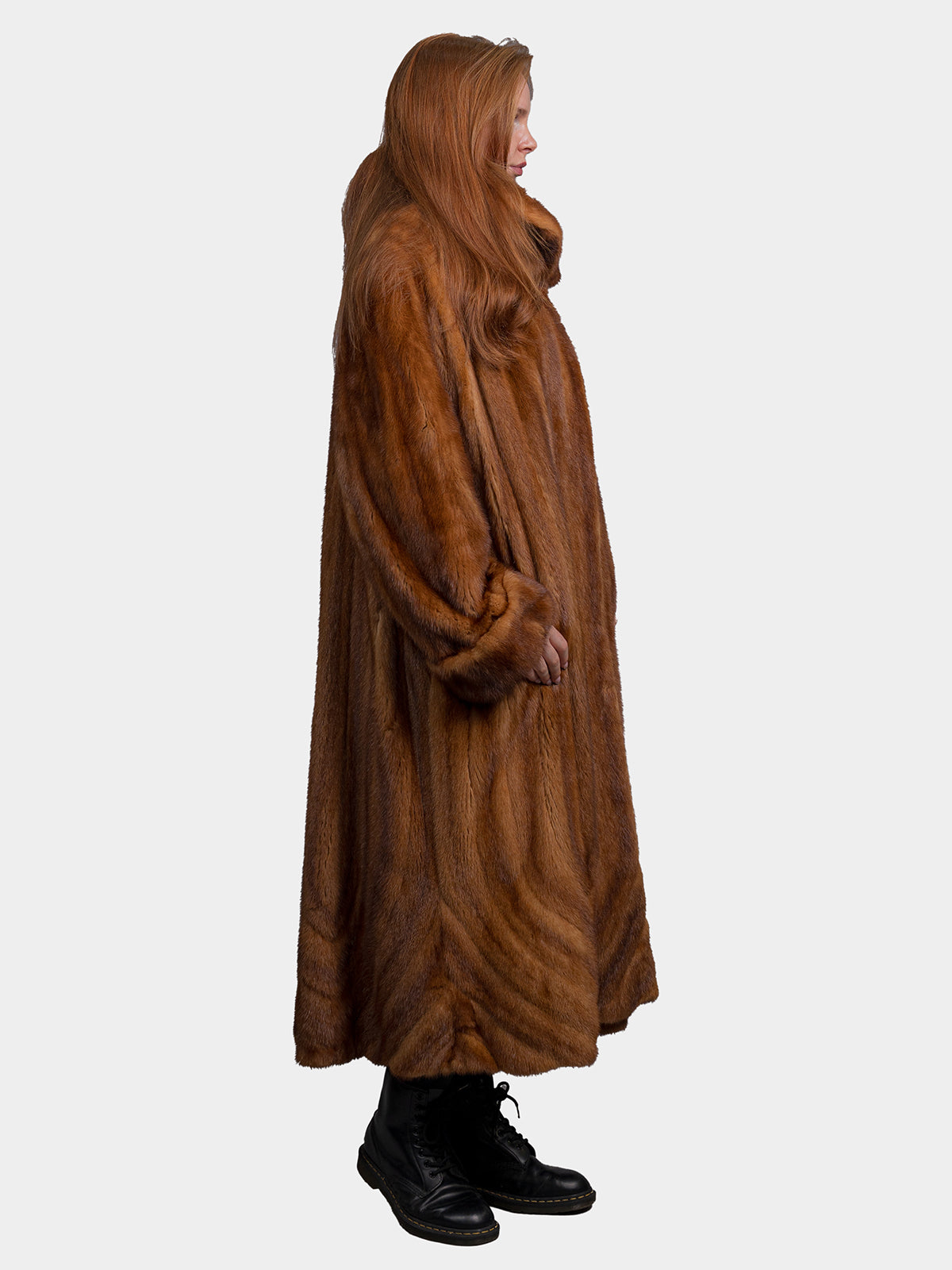 Women's Whiskey Mink Coat