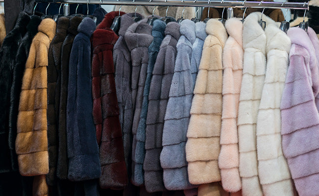 【美品】MINK FUR 3点まとめ売り Woman's Tri-Color Mink Fur 7/8 Coat